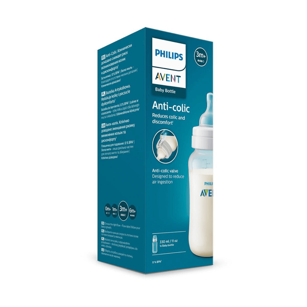 رضاعة Philips Avent ضد المغص 330 مل 3+