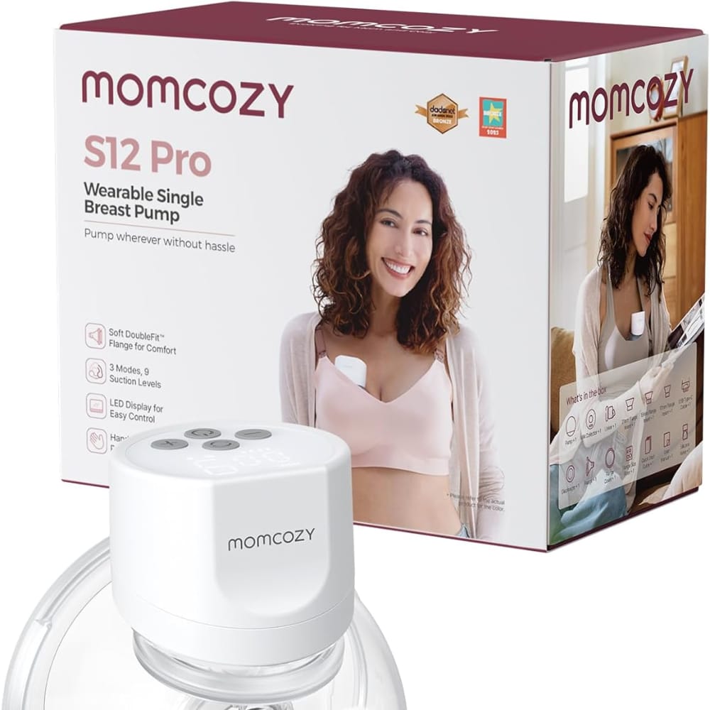 momcozy S12 Pro شفاط حليب قابل للارتداء - مفرد