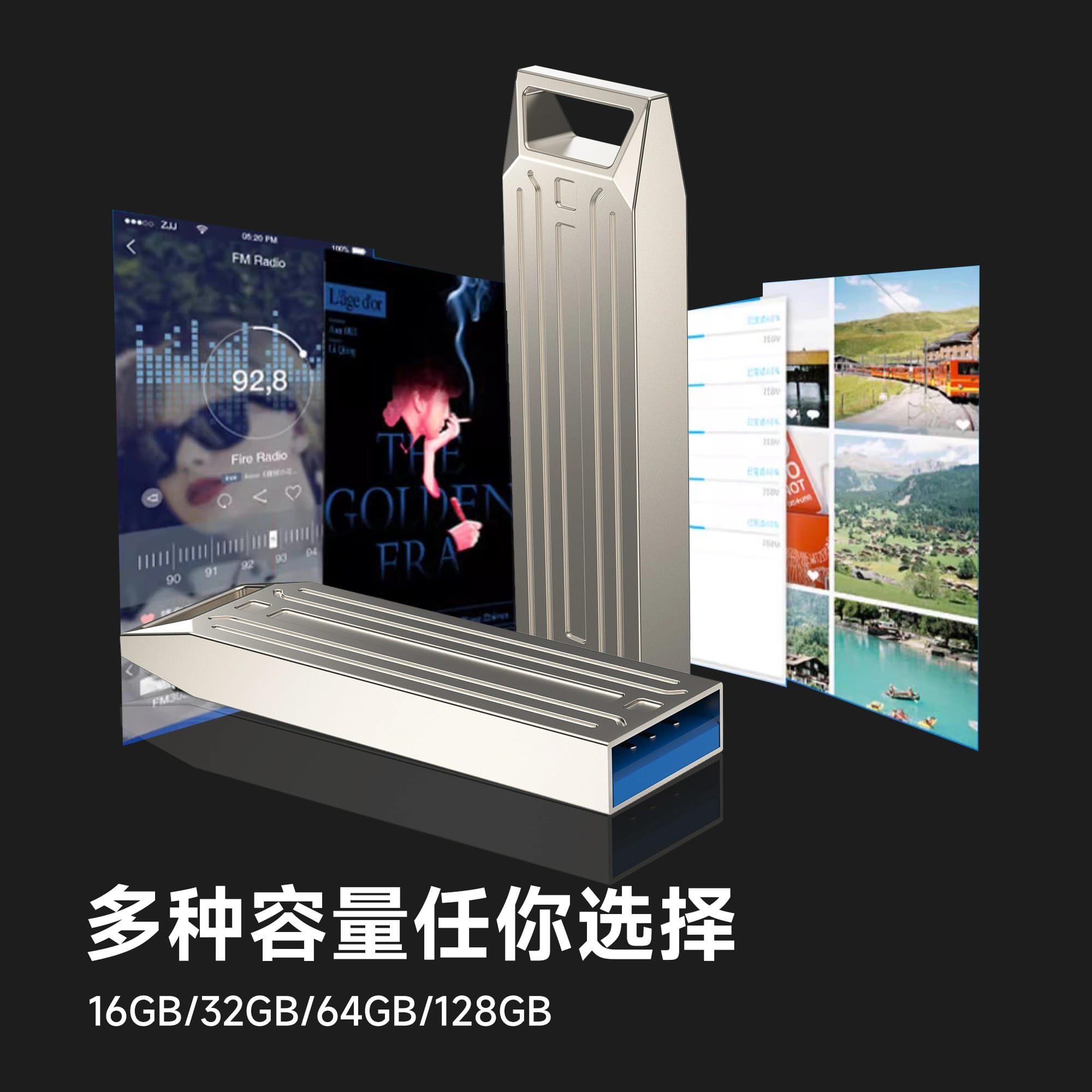 محرك فلاش USB WIWU Infinite 2.0 سعة 64 جيجابايت