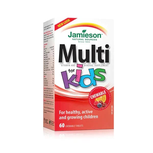 Jamieson Chewable Multivitamin for Kids - 60 Tablets