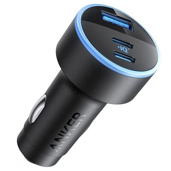 Anker 335 Car Charger 67W - Fast Charger 3-Port USB-C & USB-A for Car