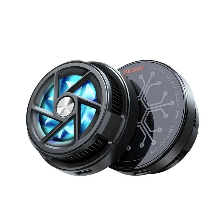 Mcdodo Wireless Charger with Semiconductor Cooling Fan 15W - Black