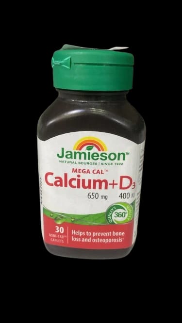 Jamieson Mega Calcium 30 Tablets