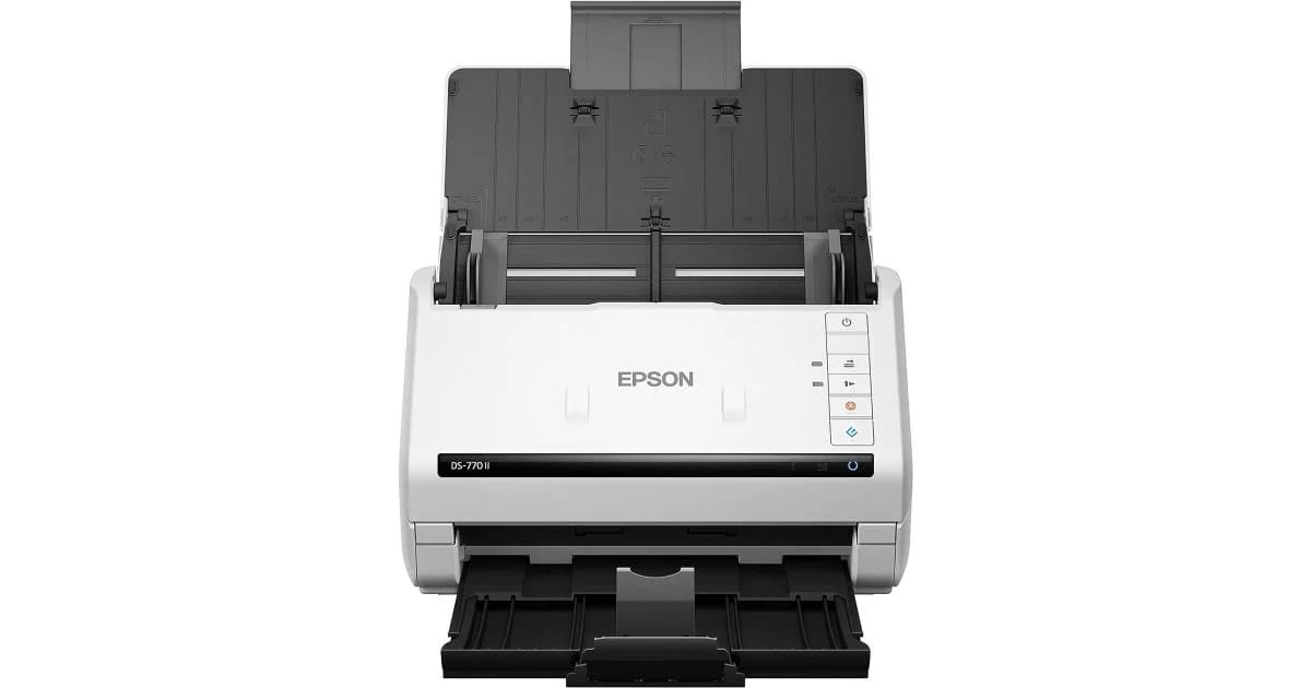 Epson WorkForce DS-770 II Color Document Scanner
