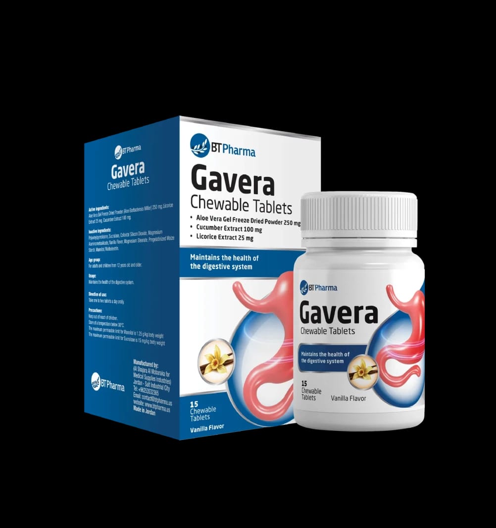 BT Pharma Gavera 15 Chewable Tablets