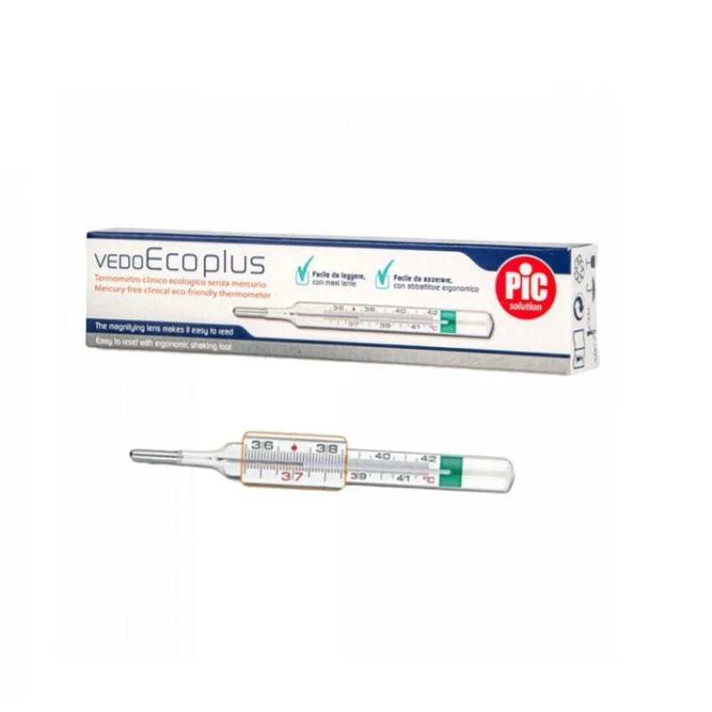Pic Solution Vedo Eco Plus Glass Thermometer