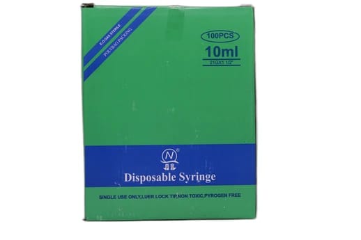 R&S Care Syringe 10ml 100 Pieces