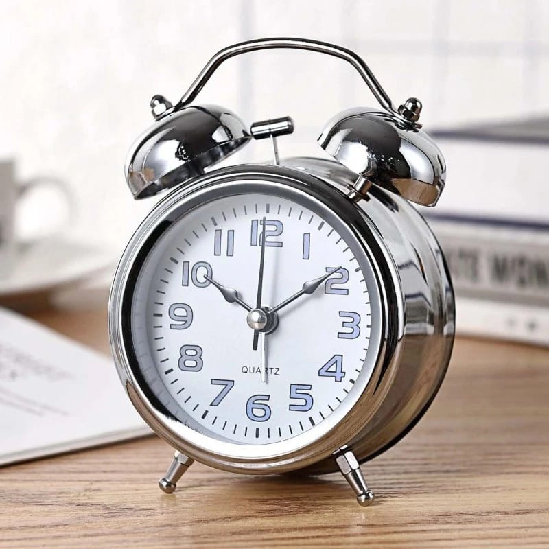 Alarm Clock - Silver - Small