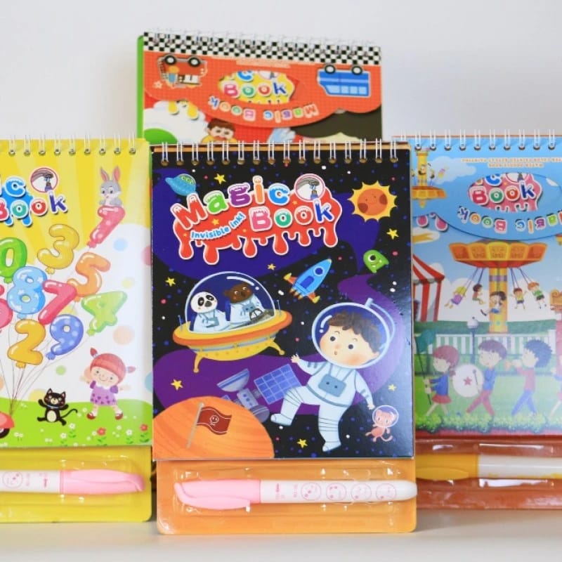 Magic Water Coloring Book