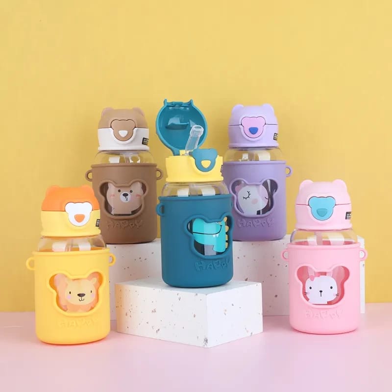 Fancy Bear Children's Water Bottle