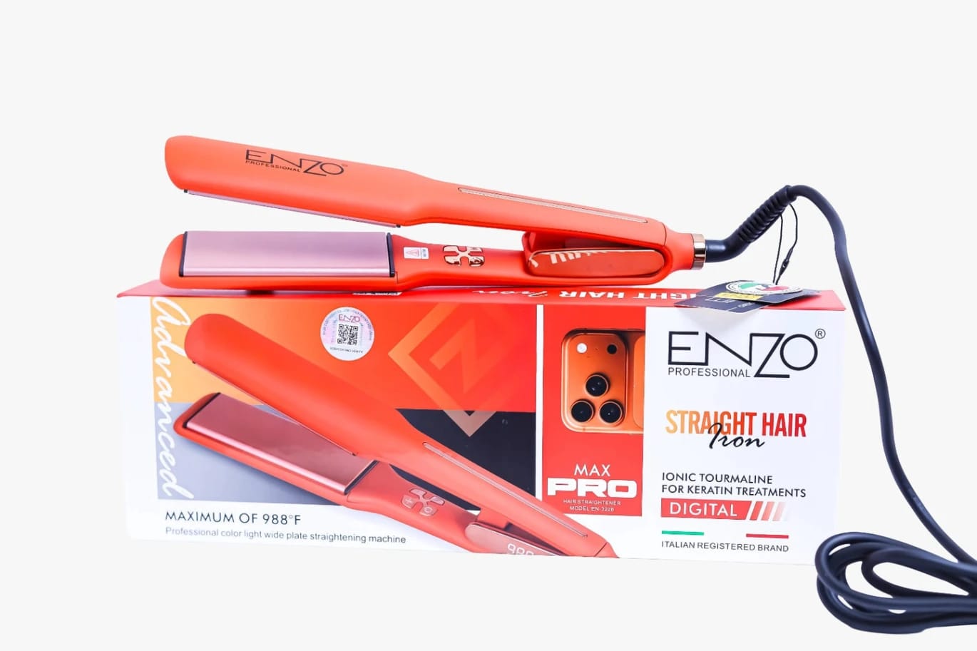 Max Pro Hair Straightener EN-3228 by ENZO