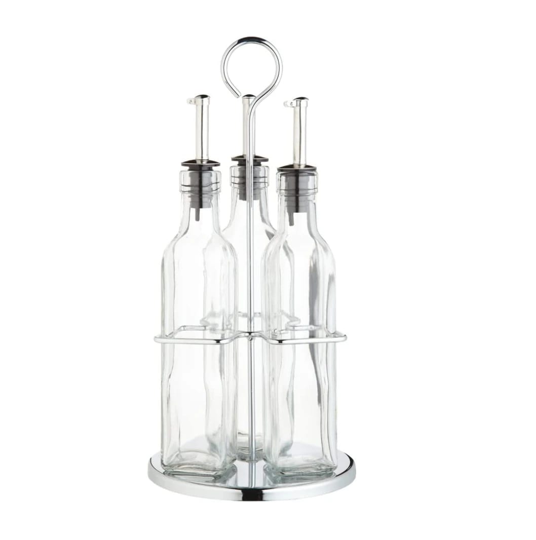 Kitchen Craft Glass Oil and Vinegar - Gift Boxed