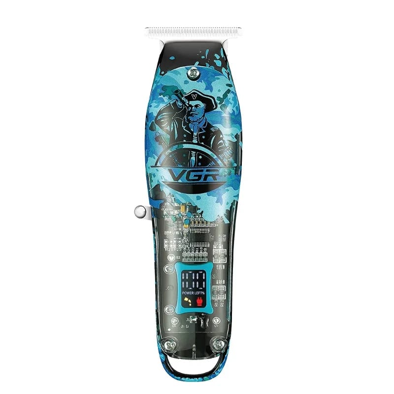 VGR Professional Men's Hair Clipper with LED Screen Model V-923