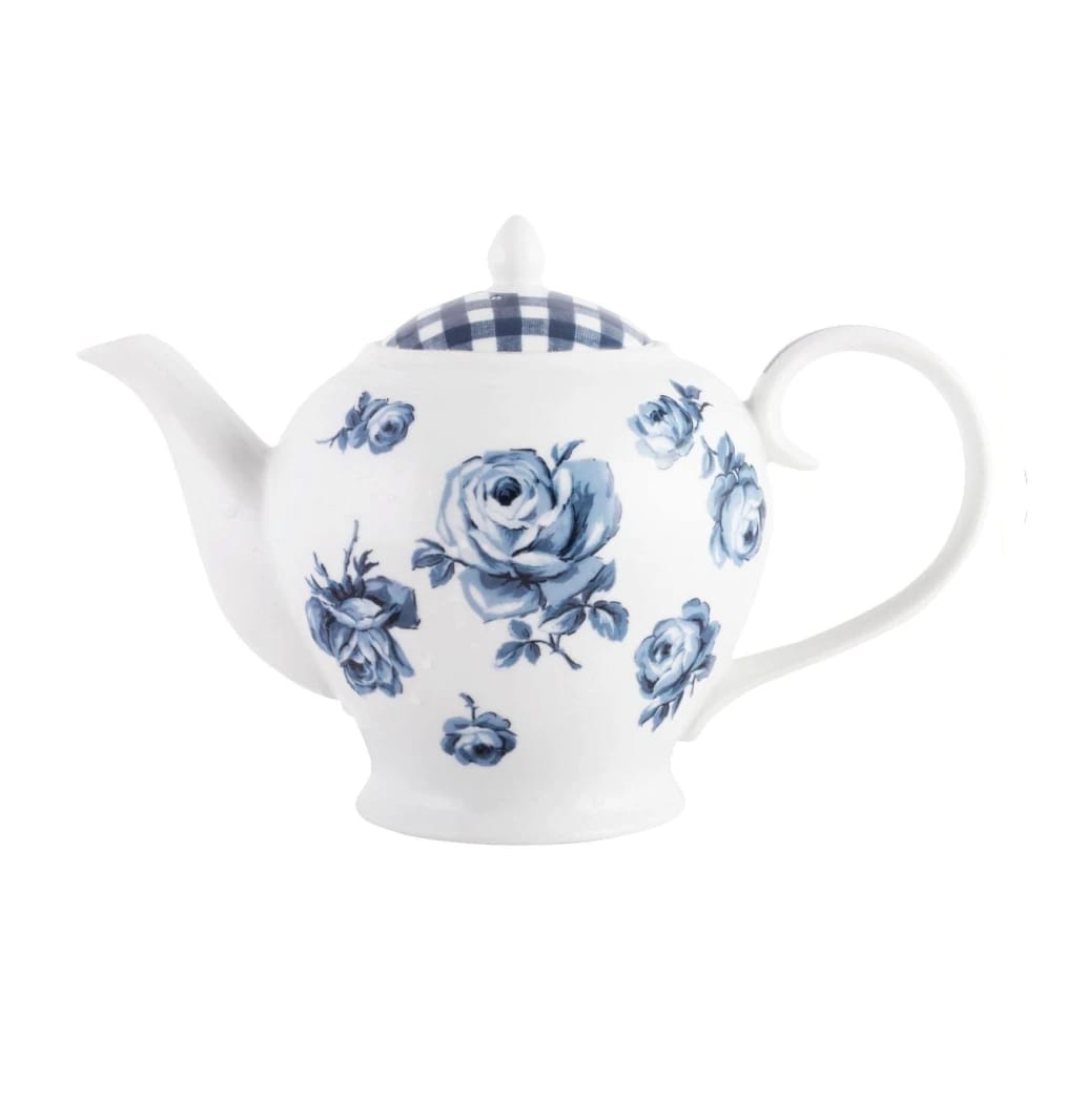 Katie Alice Vintage Indigo Teapot - 6 Cup