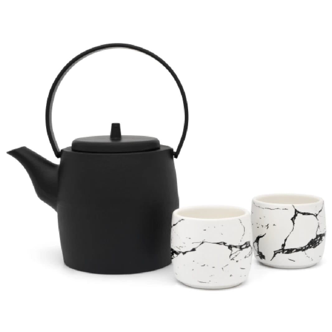 Giftset Kobe 1.2L with 2 Porcelain Cups