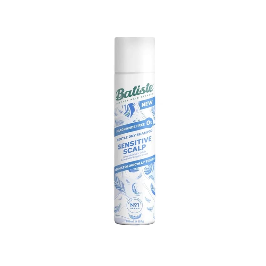 Batiste Dry Shampoo Sensitive Scalp Fragrance Free 200ml