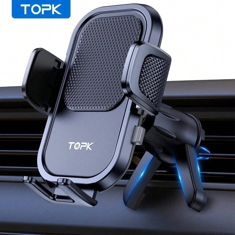 حامل هاتف مستقر TOPK لمنافذ هواء السيارة