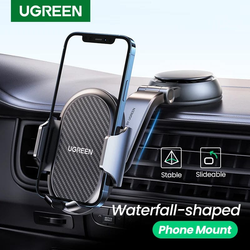 حامل هاتف للسيارة بذراع قابل للتعديل من UGREEN، متوافق مع جميع الهواتف الذكية