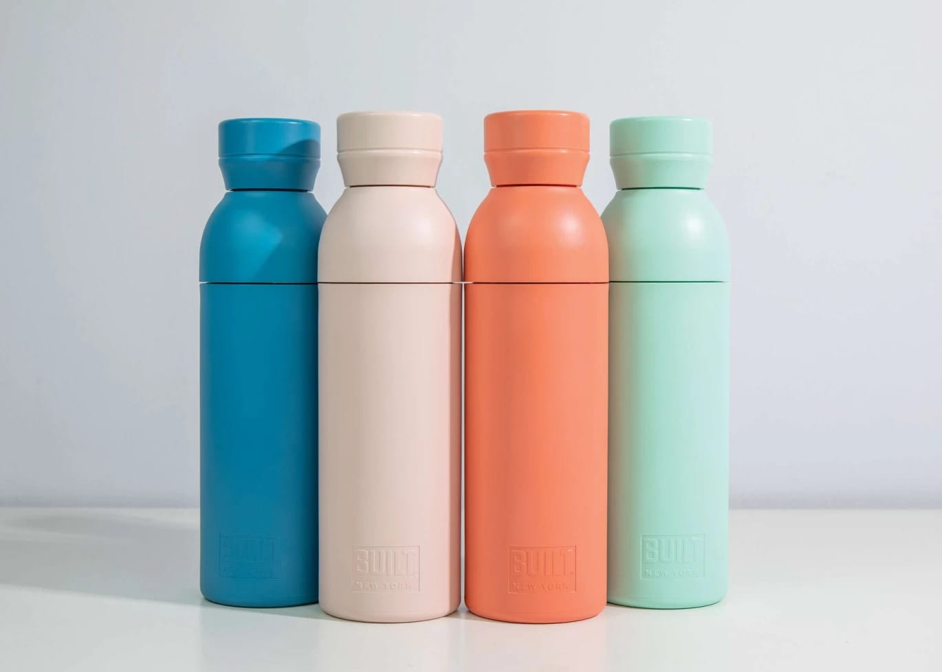 BUILT Planet Bottle - Blue (500 ml)
