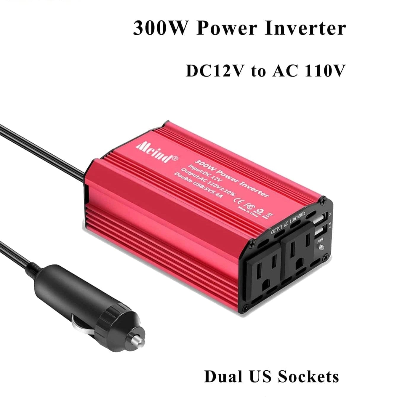 300W Car Power Inverter – Portable Power Anywhere