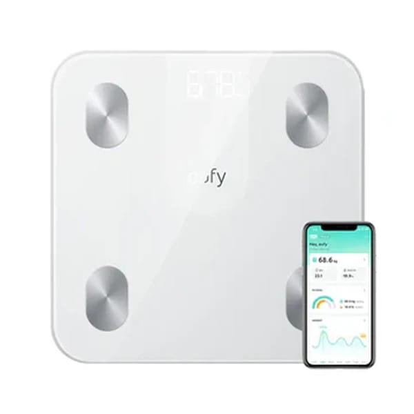 Anker Eufy A1 Smart Scale for Weight and Fat Measurement – 12 Health Indicators with Bluetooth