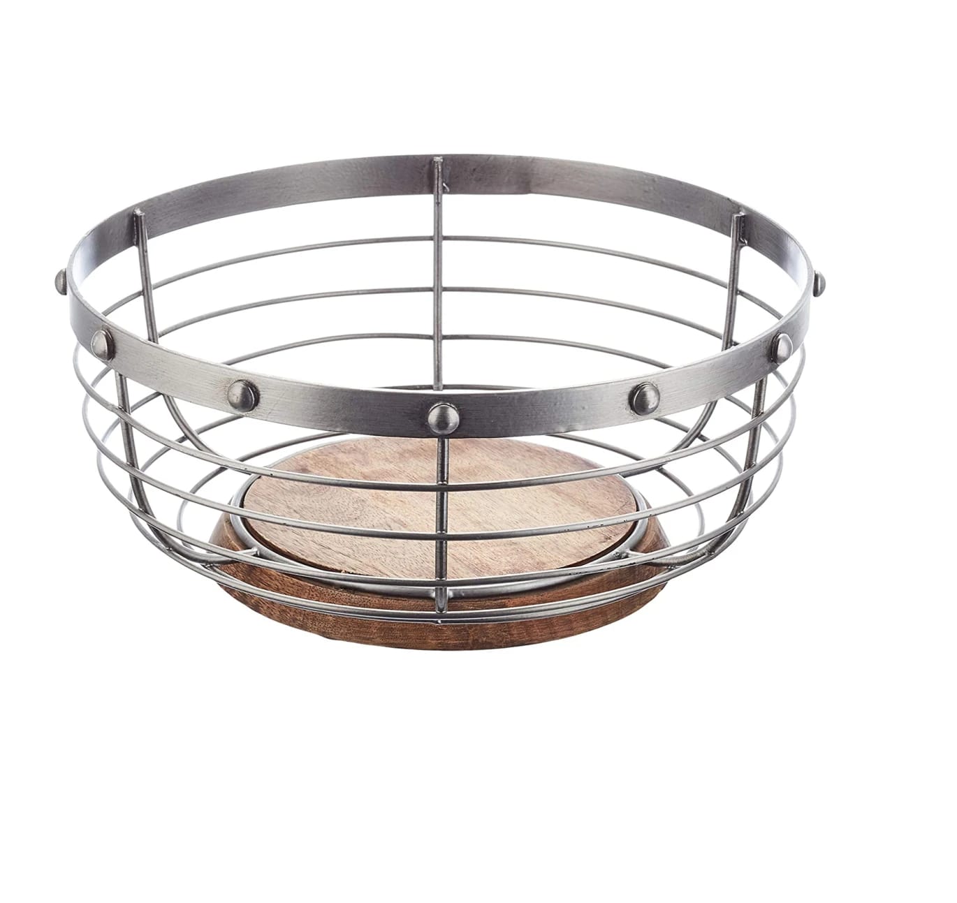 Industrial Kitchen Wire Fruit Basket 28x12cm