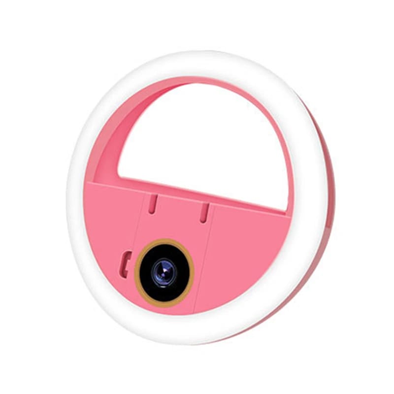 Phone Ring Light with 360 Degree Mini Lens and 3 Lighting Modes