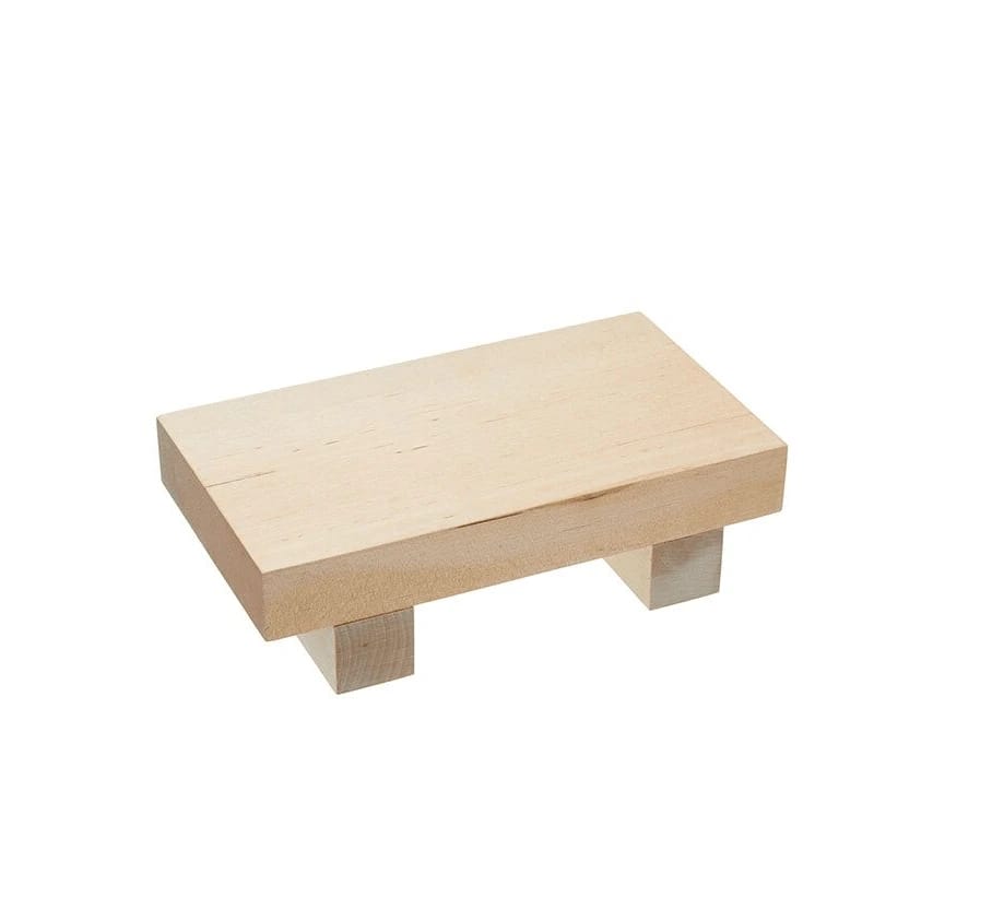 World Of Flavours Wooden Sushi Serving Board 21 x 12cm