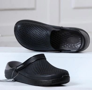 Medical Slipper Crocs Black Size 41