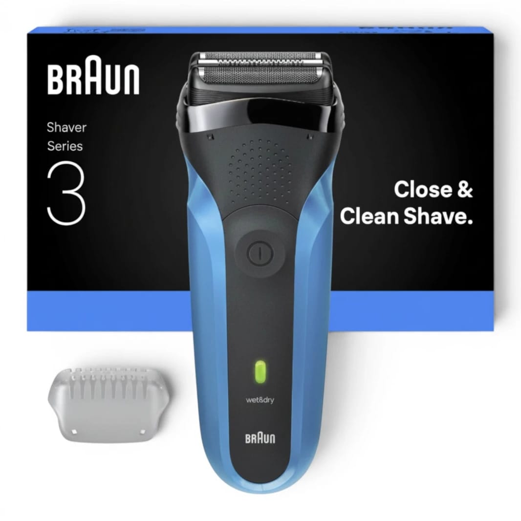 Braun Series 3 310s Electric Shaver, Black