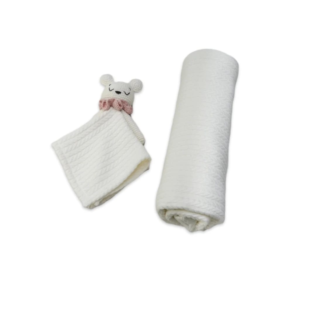 Blissful Bear Set – Pink