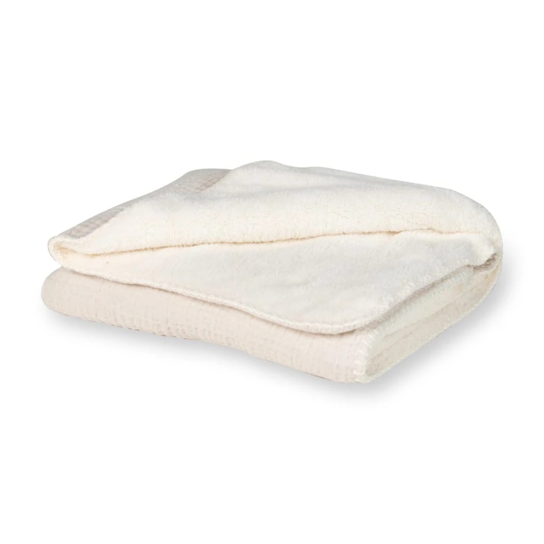 Pre-Order: Teddy Newborn Blanket - Natural Collection - Clay