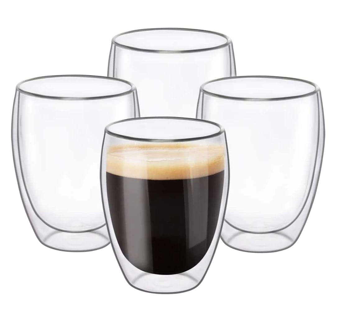 Double Wall Glass Mug 300ML