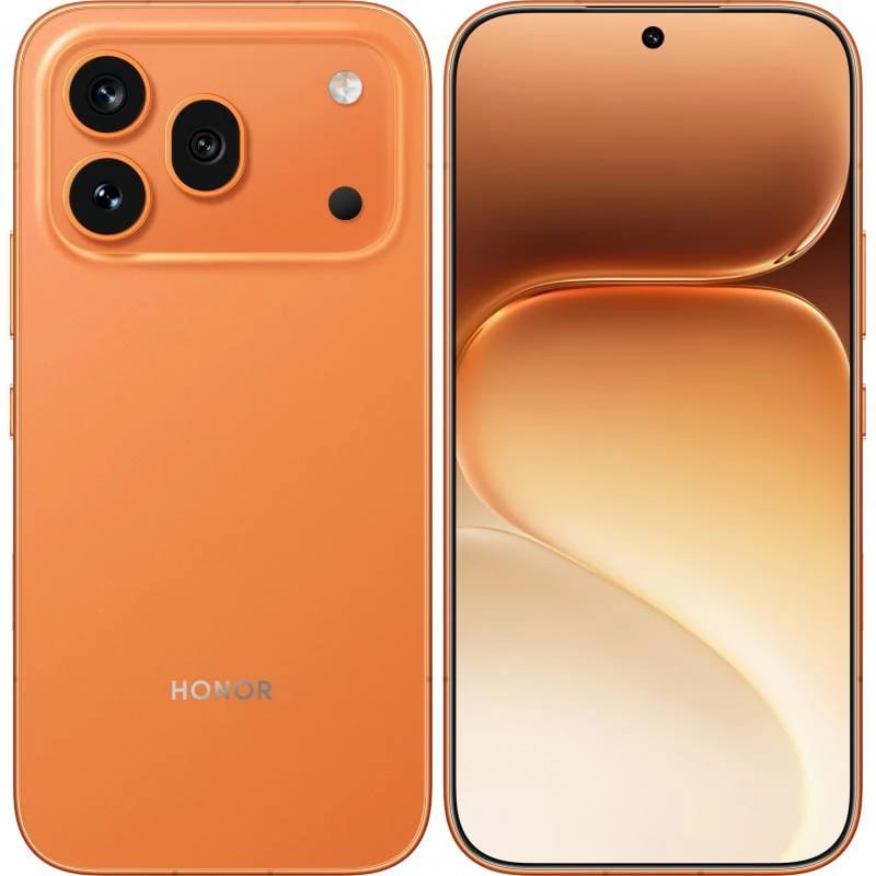 Honor 600 Pro Dual Card Open Market, 12GB & 512GB, 6.6 Inch, 7000mAh, Orange