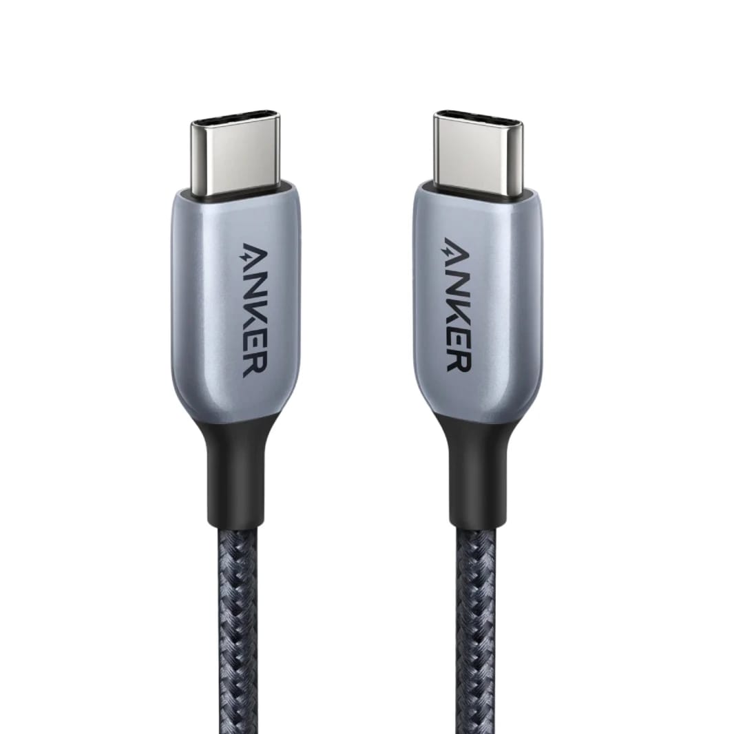 كابل أنكر 765 USB C إلى USB C 140 واط سريع ومتین