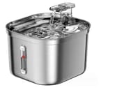 JPZ-1-16 Pet Water Fountain by CALANDIS™ with Pump, Quiet, 3 Adjustable Water Flow Levels