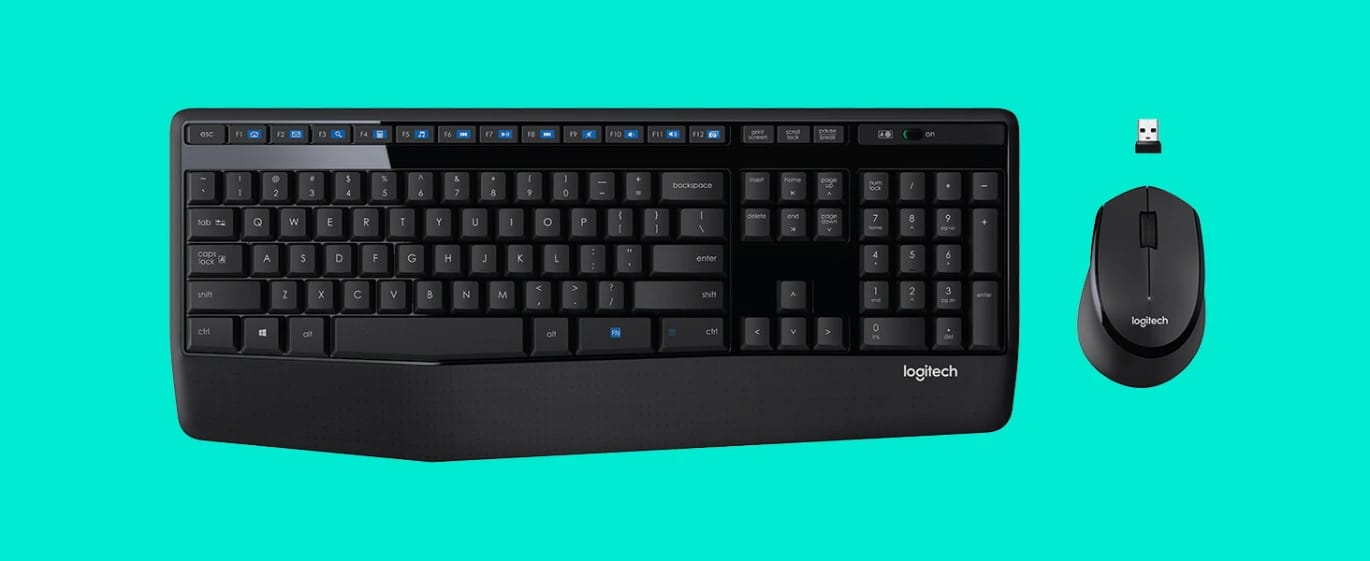 Logitech MK345 Wireless Keyboard and Mouse Combo