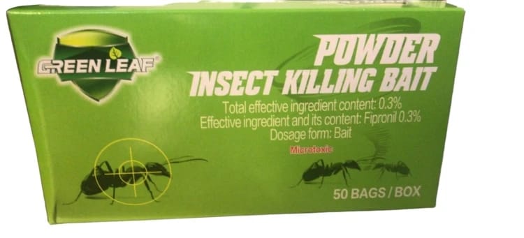 Insect Killing Powder 5g × 50 Green Paper Bags