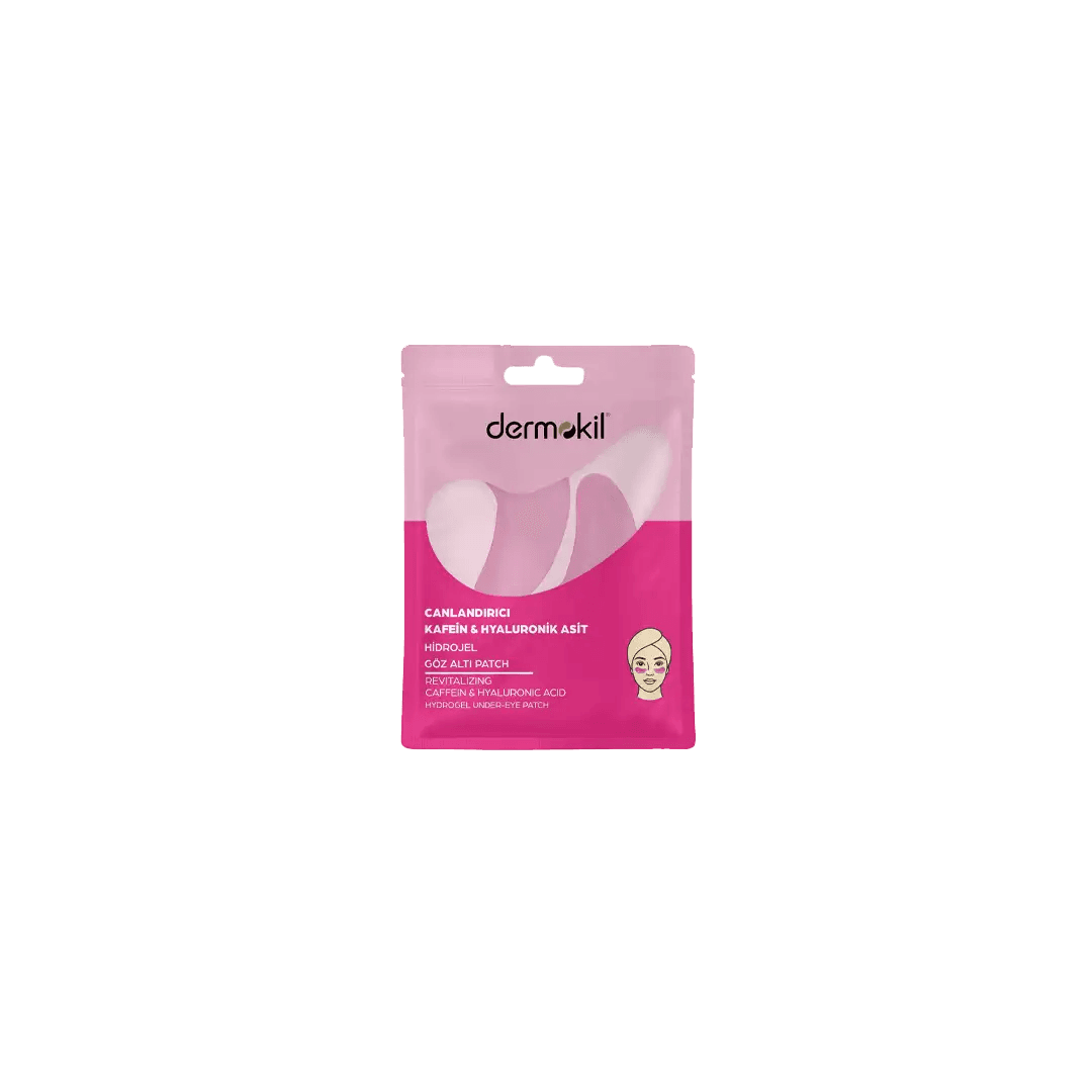 Revitalizing Caffeine & Hyaluronic Acid Hydrogel Under Eye Patch by DERMOKIL