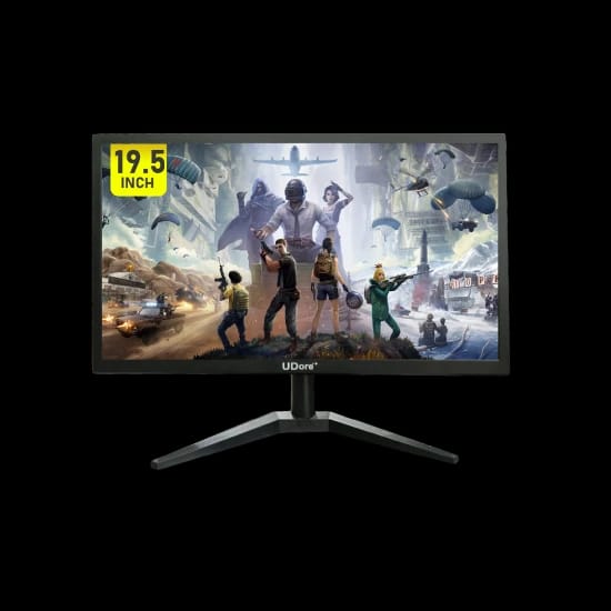 شاشة UDORE مقاس 19.5 بوصة FHD - 75 هرتز - HDMI وVGA