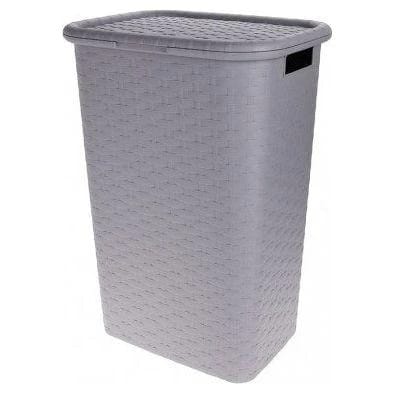Gray Laundry Basket 60L
