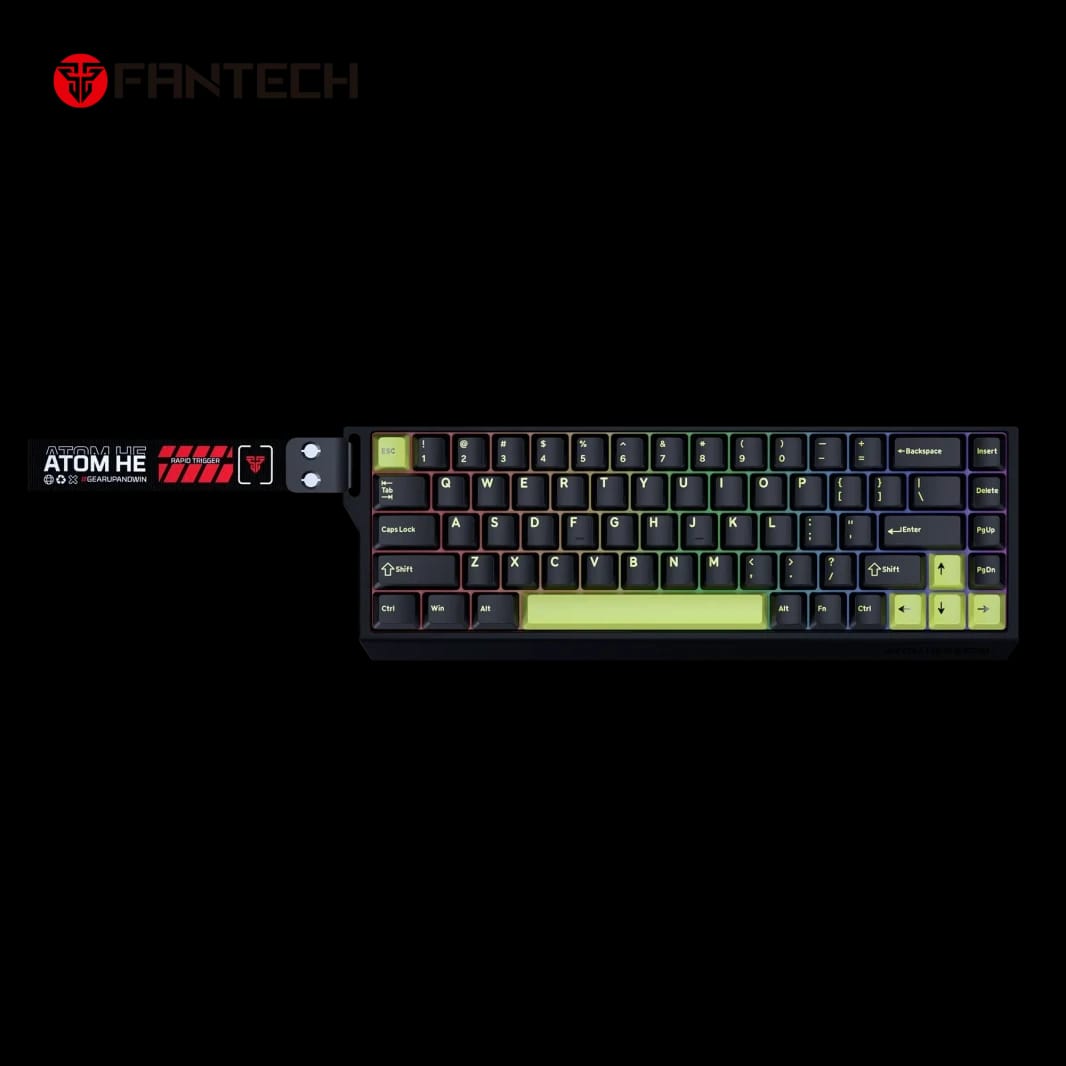 لوحة مفاتيح الألعاب اللاسلكية المغناطيسية FANTECH MK922 ATOM HE68 PRO - إصدار موري