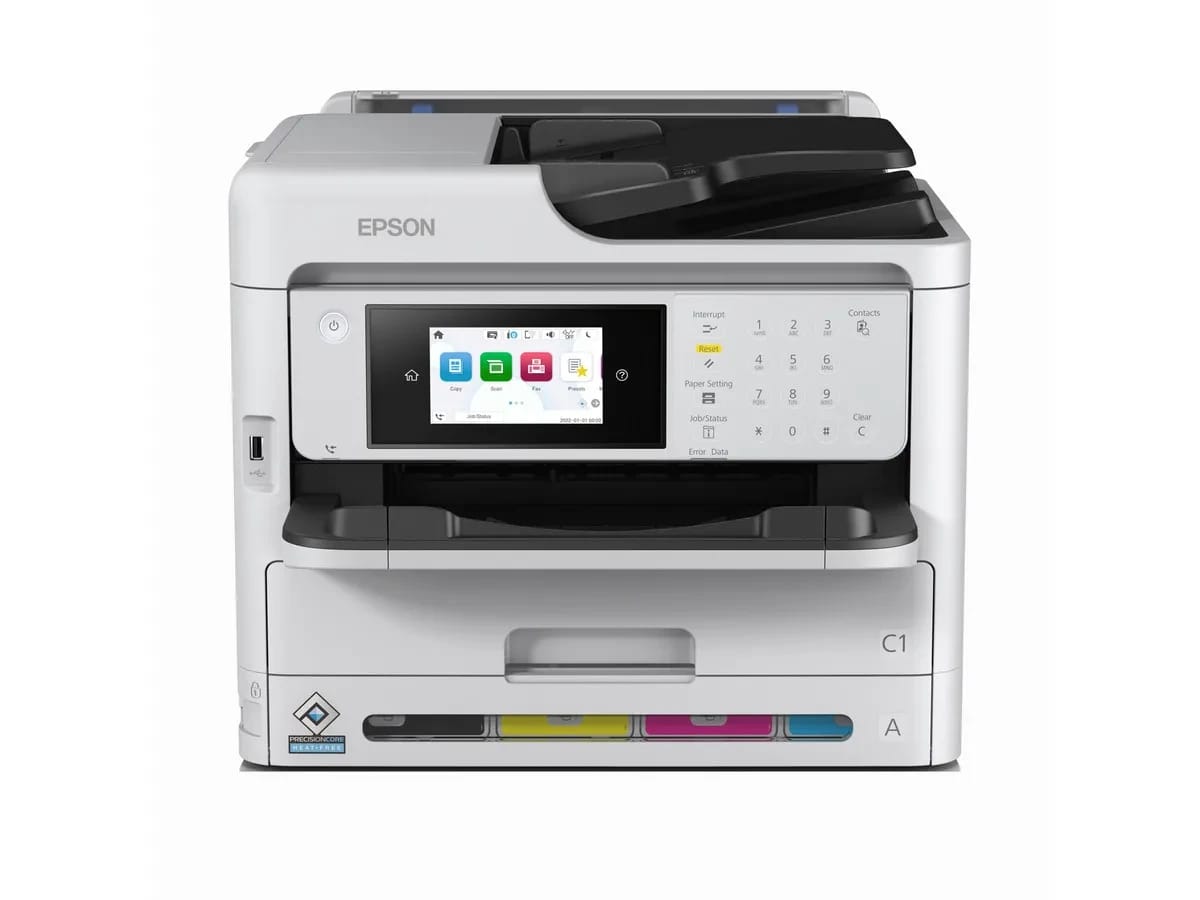 طابعة إبسون وورك فورس برو WF-C5890DWF متعددة الوظائف