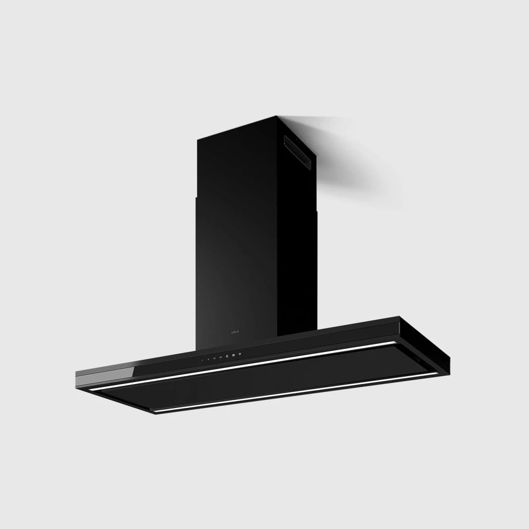 Elica ELEMENT ISL @ BLMAT/A/120 شفاط جزيرة 120 سم 900 م3/ساعة أسود غير لامع