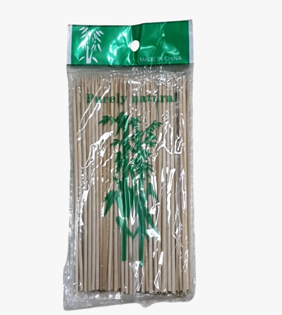Purely Natural Wooden Food Skewers for Kitchen and Safe Homes for All Family Members.