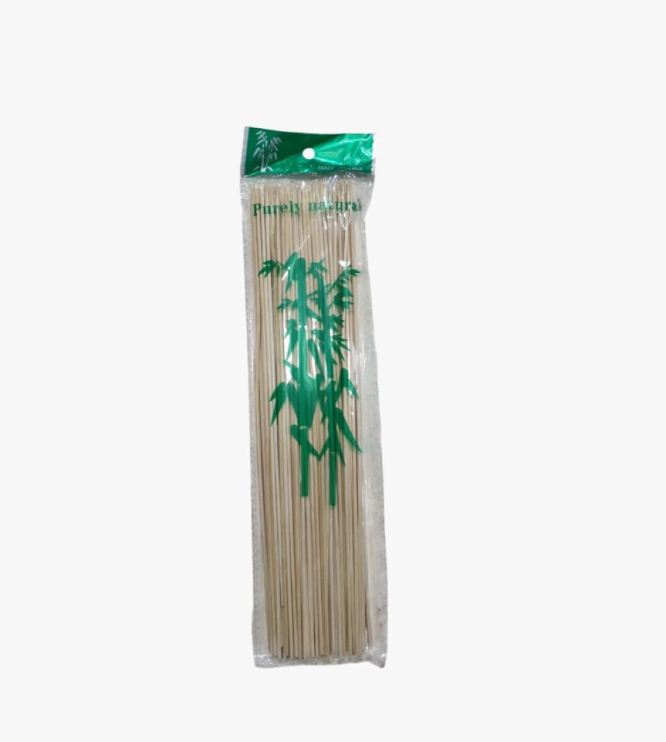 Purely Natural Bamboo Skewers Set for Serving and Grilling by Purely Natural Brand, Perfect Design for Cooking Enthusiasts and Party Hosts