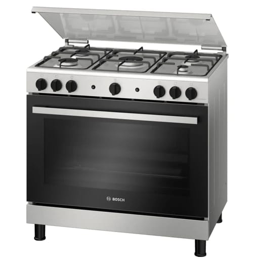 Bosch Gas Cooker 90cm 125Liter - Stainless Steel