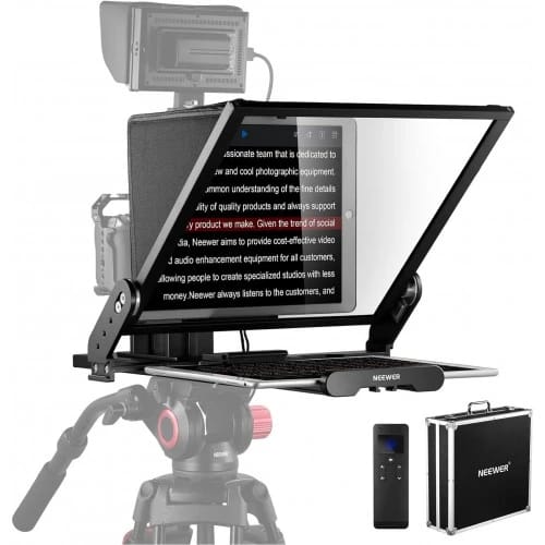 نيوير X17 II تليبرومبتر عن بعد 17 بوصة لكاميرات DSLR والفيديو والكاميرات المحمولة