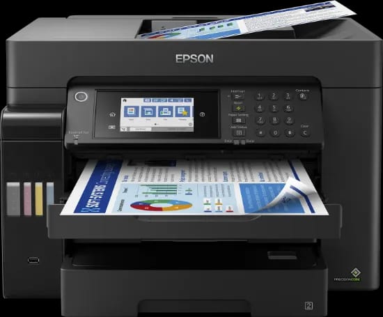 طابعة إيبسون EcoTank L15160 A3+ متعددة الوظائف مع فاكس