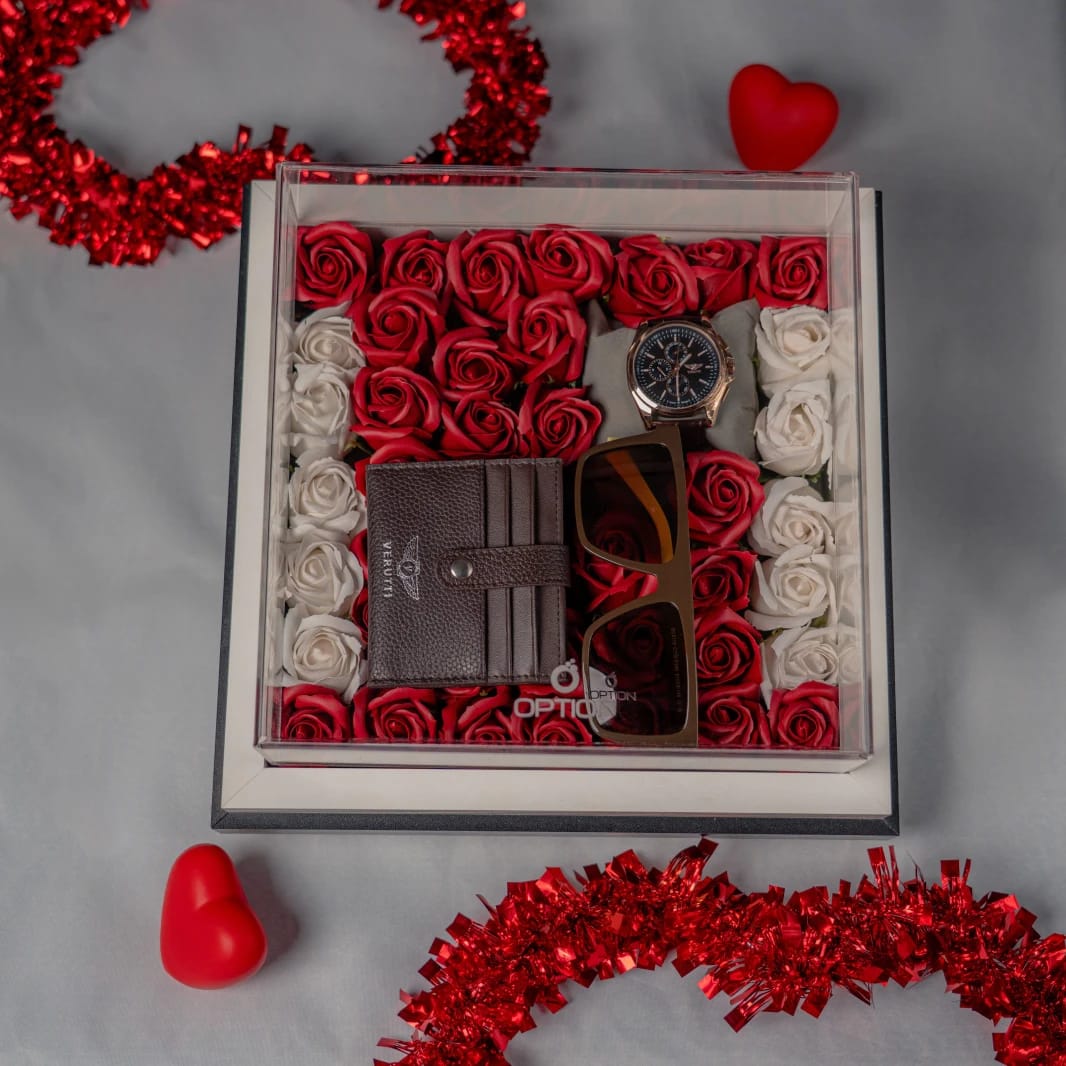 Brown Elite Gentleman Gift Box